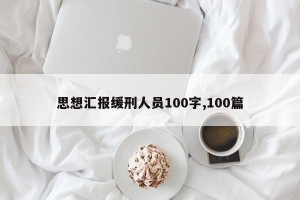 思想汇报缓刑人员100字,100篇