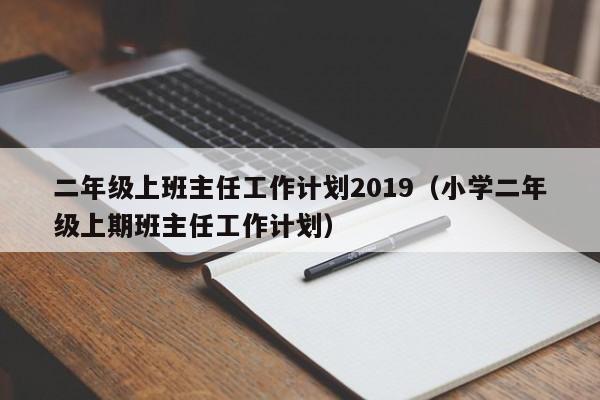 二年级上班主任工作计划2019（小学二年级上期班主任工作计划）